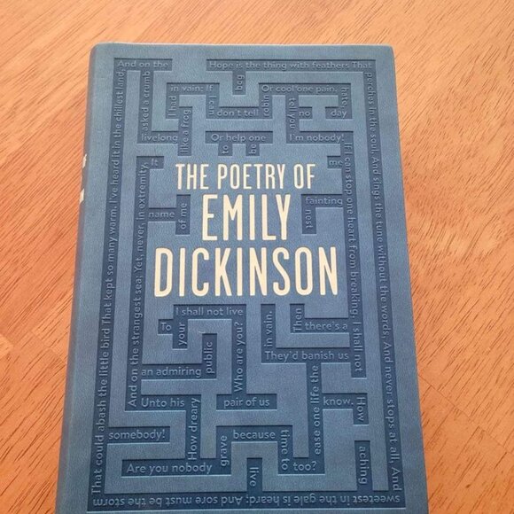 The Poetry of Emily Dickinson - Flexi Bound Faux Leather - Picture 1 of 3